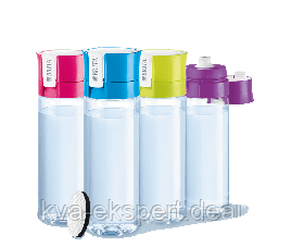 Фильтр-бутылка BRITA Fill&Go Vital (лайм, голубая, розовая, фиолетоваяя)