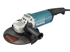 Двуручная углошлифмашина MAKITA GA 9061 R в кор. (2200 Вт, диск 230х22 мм, плавный пуск, без регул. об.)