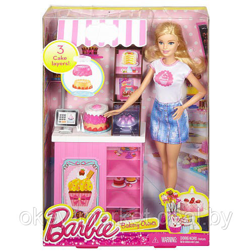 Игровой набор Barbie Кондитерская на колесах DMC35 - фото 5 - id-p71018059