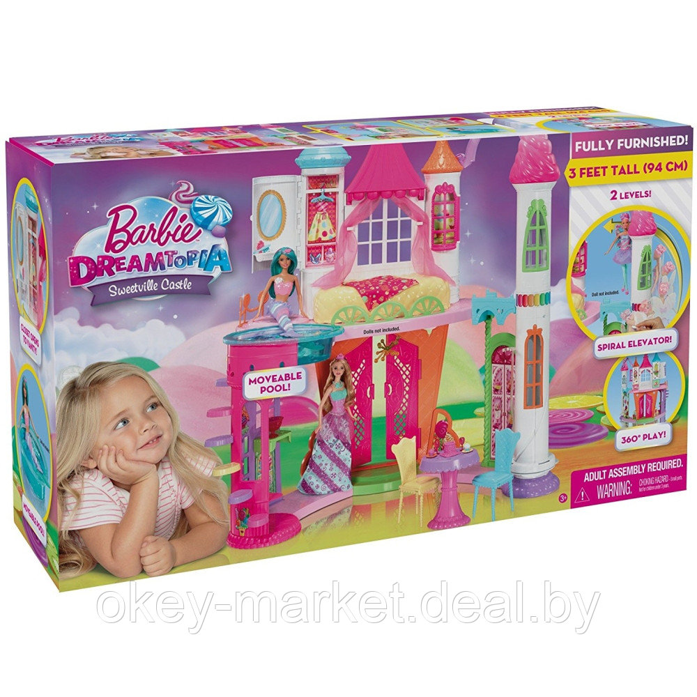 Игровой набор Barbie Конфетный дворец DYX32 - фото 5 - id-p71018081