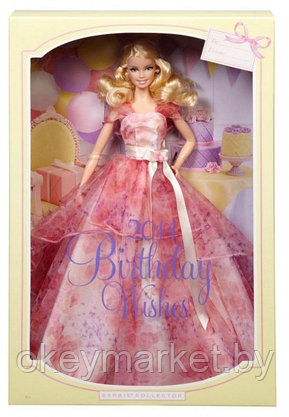 Коллекционная кукла Barbie Пожелания ко дню рождения BCP64, фото 3