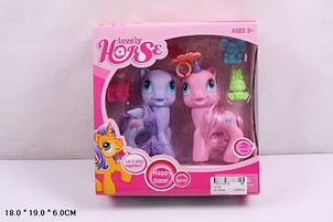 Пони My Little Pony 1210D, 2 лошадки + аксессуары