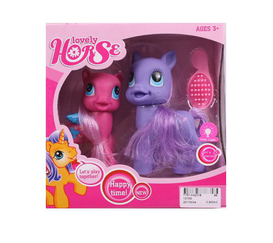 Пони My Little Pony 1210F, 2 лошадки + аксессуары