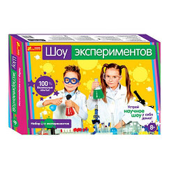 Детский научный набор экспериментов и опытов  "Шоу экспериментов" 12114022Р