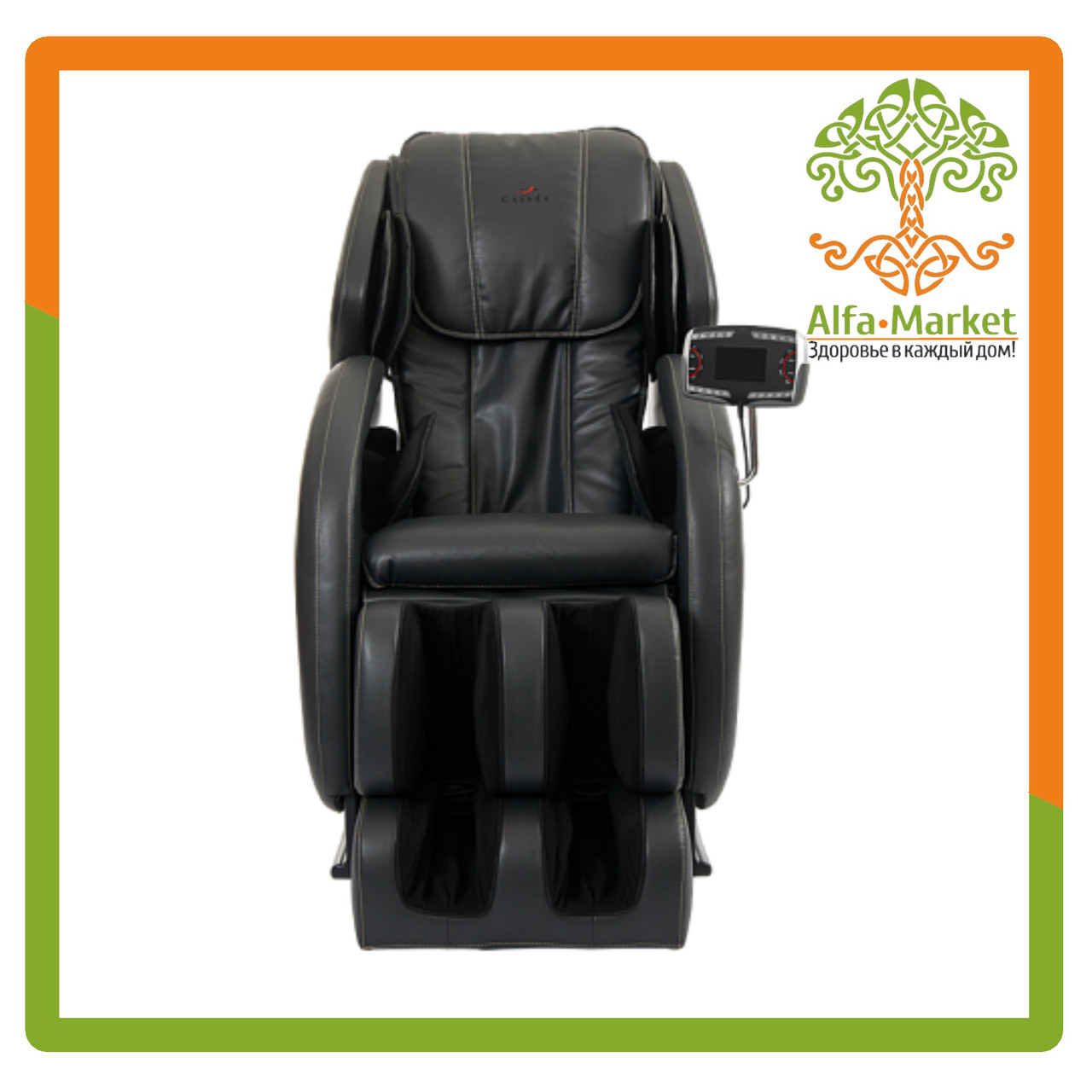 Массажное кресло BetaSonic (черного цвета) - фото 3 - id-p71027450