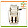 Массажное кресло BetaSonic (бежевого цвета), фото 4