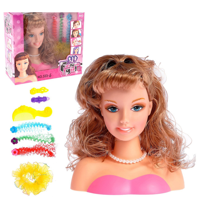 Кукла-манекен для создания причесок с аксессуарами Fashion Girl 323-6 