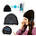 Стильная шапка с наушниками Bluetooth Hat Fashion Fog, фото 5