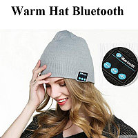 Стильная шапка с наушниками Bluetooth Hat Fashion Fog