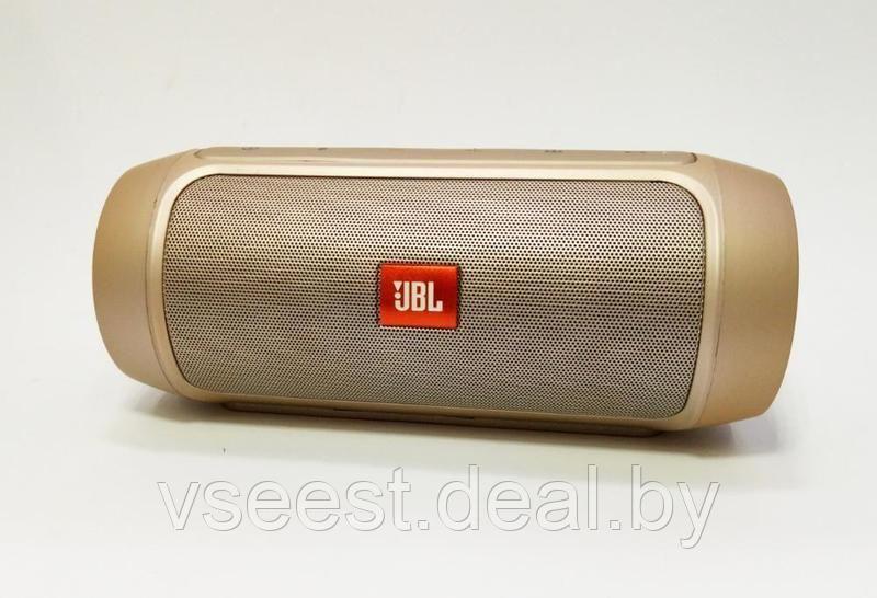 Портативная колонка аналог Bluetooth JBL Charge 2+ Золотой - фото 1 - id-p71063665