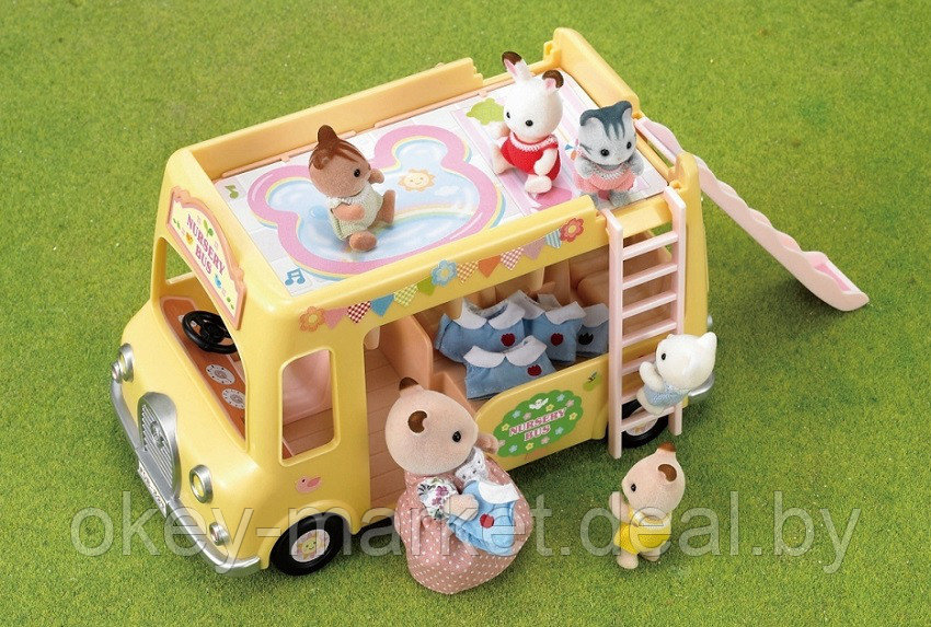 Набор Sylvanian Families "Двухэтажный автобус для малышей" 3588 - фото 4 - id-p71069090