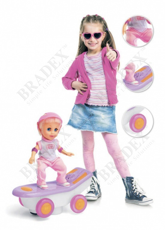 Кукла-скейтбордистка МОЛЛИ