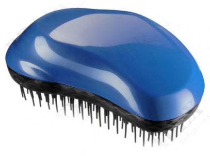 Расческа для распутывания волос НОУ ТЭНГЛЗ 12х8см синяя, фото 2