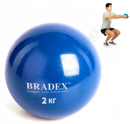Медбол, 2 кг (MediBall 2 kg), фото 2