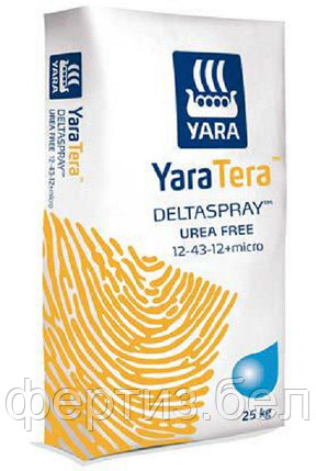 Удобрение YaraTera DELTASPRAY 12-43-12 (Дельтасрей желтый), фото 2