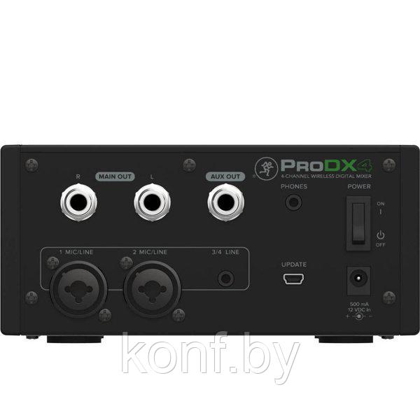 Аудиомикшер MACKIE ProDX4 - фото 2 - id-p71269118