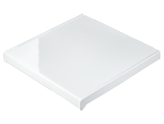 Пластиковый подоконник ПВХ цвет Белый глянцевый серия Moeller Меллер