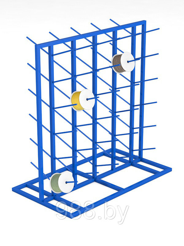 Стойка для хранения бобин, катушек
