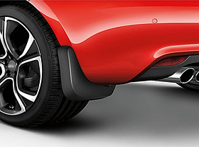 Брызговики передние оригинальные для Audi A1 седан, Sportback (2015-2017)