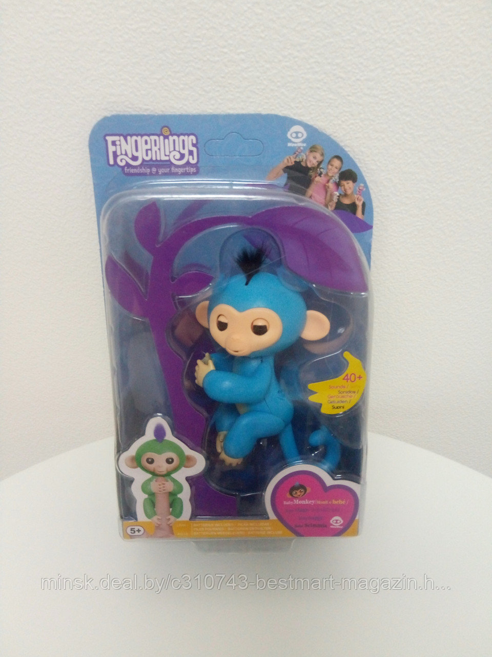 Обезьянка FINGERLINGS WowWee | Разные цвета | Интерактивная - фото 5 - id-p68810158