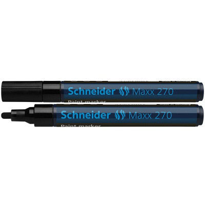 Маркер лаковый перманентный SCHNEIDER Maxx 270 чёрный (цена с НДС)