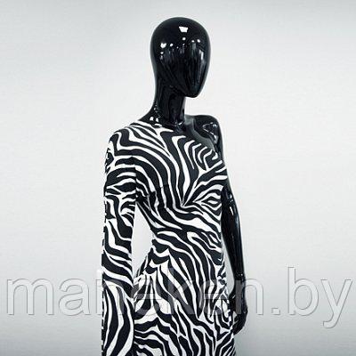 Манекен женский Glance 02 чёрный, белый глянец - фото 3 - id-p71480769