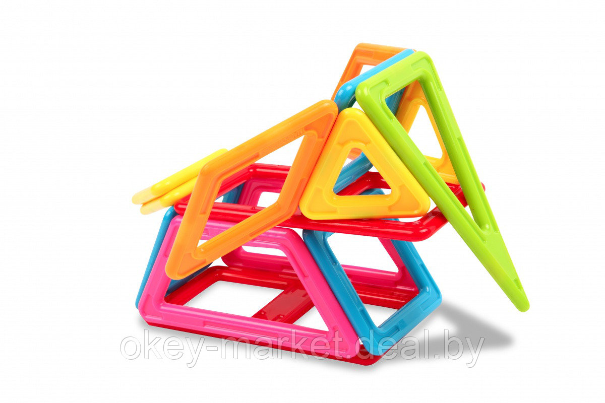 Магнитный конструктор Magformers Magic Pop оригинал (25 деталей) - фото 3 - id-p71546442