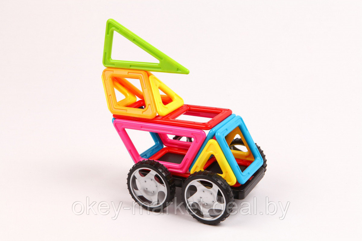 Магнитный конструктор Magformers Magic Pop оригинал (25 деталей) - фото 5 - id-p71546442