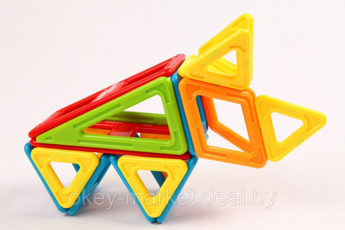 Магнитный конструктор Magformers Magic Pop оригинал (25 деталей) - фото 7 - id-p71546442