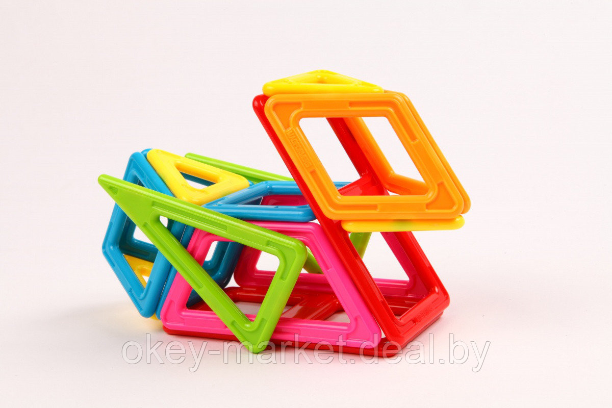 Магнитный конструктор Magformers Magic Pop оригинал (25 деталей) - фото 9 - id-p71546442