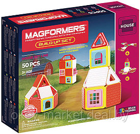 Магнитный конструктор Magformers Build Up Set оригинал (50 деталей)