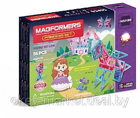 Магнитный конструктор Magformers Princess set оригинал (56деталей)