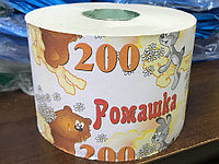 Бумага туалетная Ромашка 200 на втулке