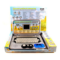 Детский компьютер 8860 (240 функций) с цветным экраном,микрофоном, диском, читает флэшку, карту памяти, mp3