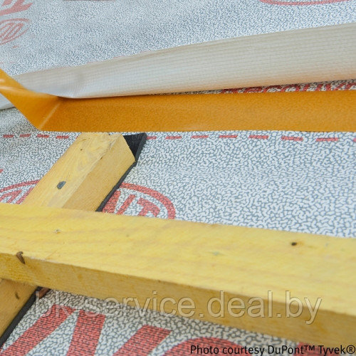 Двусторонняя лента Tyvek Double-sided Tape (5х2500 см) - фото 2 - id-p71729939