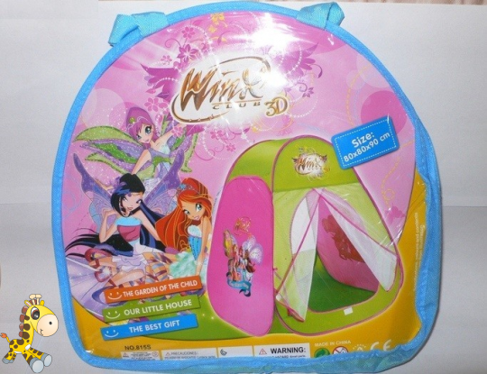 Детская игровая палатка для девочек Феи Winx 815S - фото 2 - id-p71782993