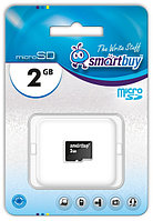 Карта памяти MicroSD 2GB SmartBuy