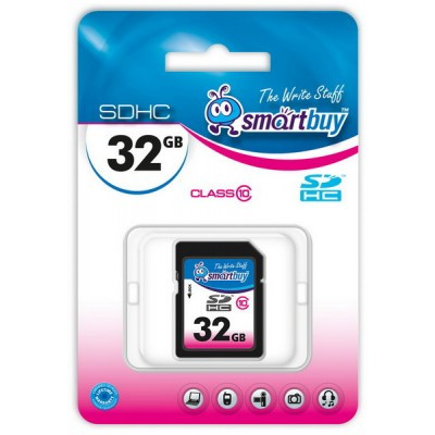 Карта памяти SDHC 32GB SmartBuy (Class 10)