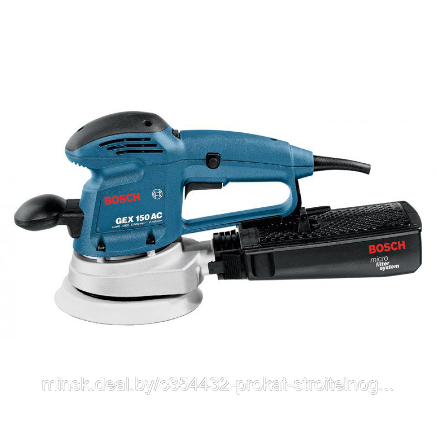 Эксцентриковая шлифмашина Bosch GEX 150 AC аренда / прокат