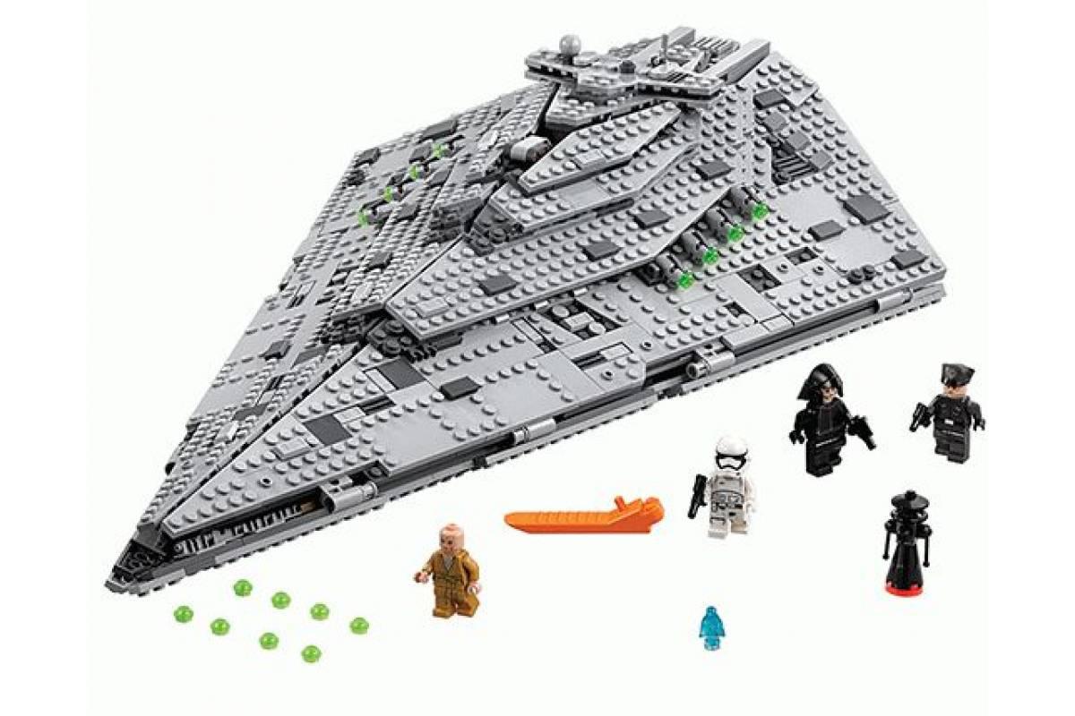 Конструктор Аналог Лего 75190 Звездный Разрушитель Первого Ордена Star Wars Lepin 05131, bela 10901, 1457 дет - фото 3 - id-p71833136