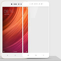 Противоударное защитное стекло Full Screen Cover 0.33 mm White для Xiaomi Redmi Note 5A Prime (3/32Gb &