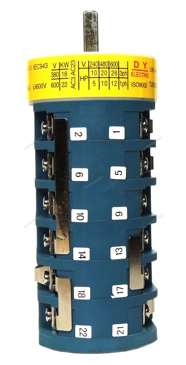 Переключатель пакетный (2-х скоростной) для 4640ID    NORDBERG CT-D-7100007
