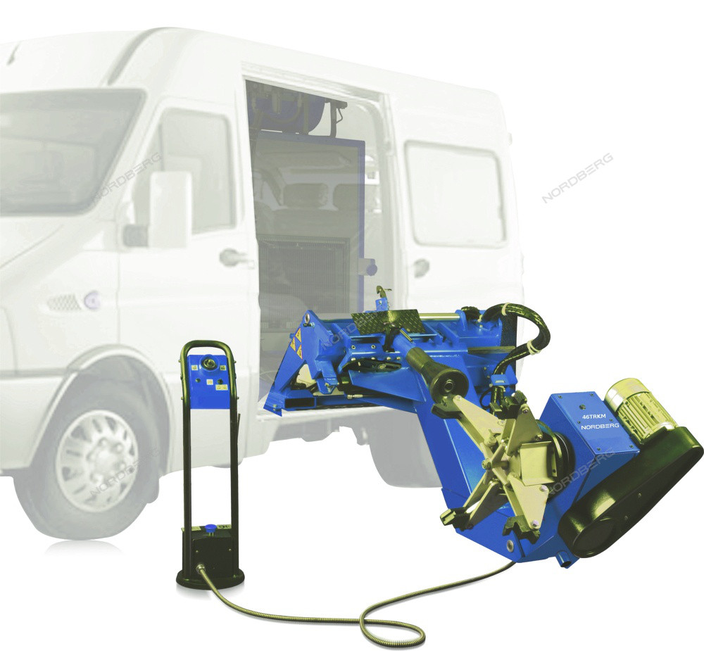 Станок шиномонтажный мобильный для грузовых авто Nordberg 46TRKM для колес 13"-26" - фото 1 - id-p71864907