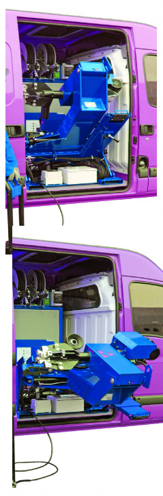 Станок шиномонтажный мобильный для грузовых авто Nordberg 46TRKM для колес 13"-26" - фото 9 - id-p71864907