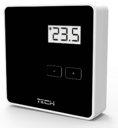 Терморегулятор комнатный проводной TECH ST-294 v1 черный/белый - фото 2 - id-p71877841