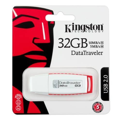 USB флэш-накопитель 32Gb Kingston Data Travel G3 - фото 1 - id-p3259928