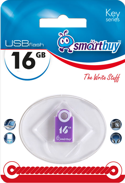 USB флэш-накопитель 16GB SmatrBuy Key - фото 1 - id-p3259966