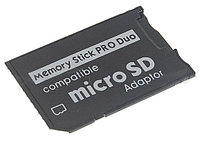 Адаптер из MicroSD в Memory Stick PRO Duo (Подходит для PSP)