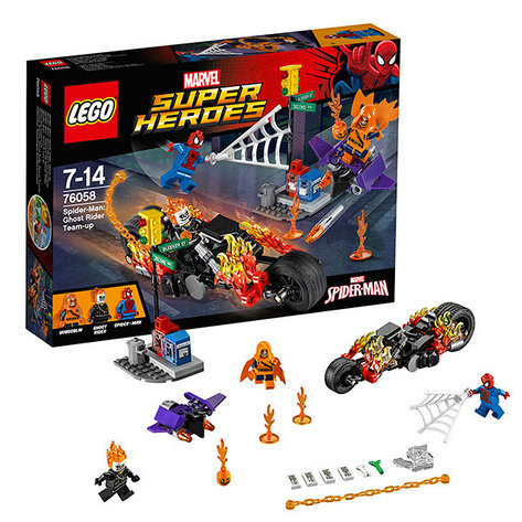 Lego Super Heroes Человек-паук: Союз с Призрачным гонщиком 76058, фото 2