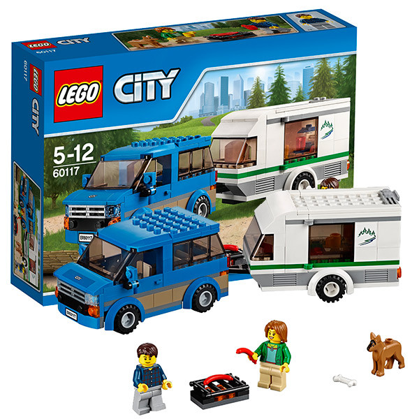 Lego City Фургон и дом на колёсах 60117 - фото 1 - id-p71880736